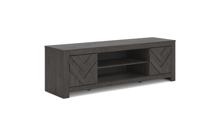  LG TV STAND W/FIREPLACE OPTION ASHLEY FURNITURE  W3789-68