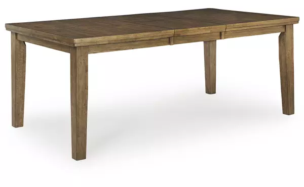 urbinforte light brown dining room butterfly ext tbl by ashley