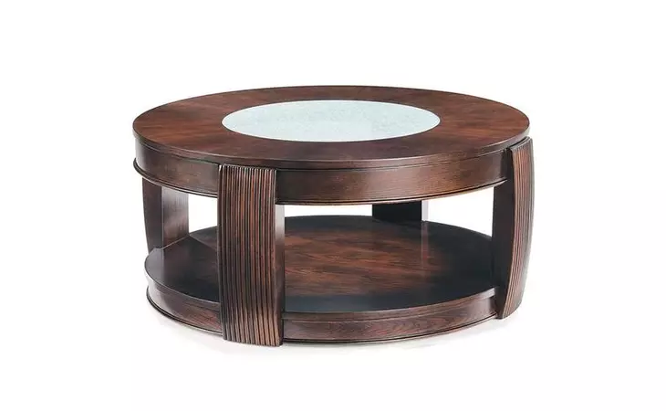 T1738-07  OVAL END TABLE