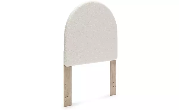 arloster tan twin uph panel headboard by ashley