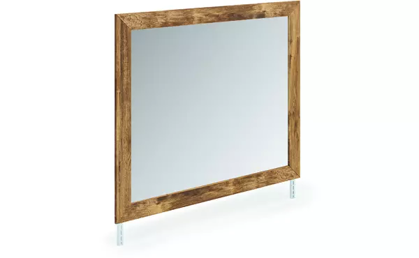 maystonna brown bedroom mirror by ashley