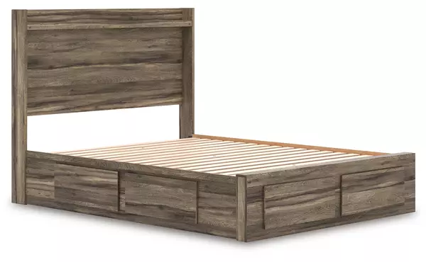 elbrim brown under bed storage by ashley