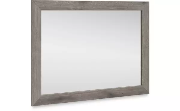 graystorm brown gray bedroom mirror by ashley
