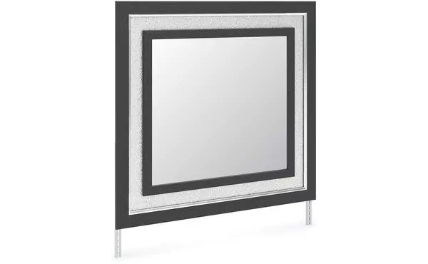 zuraleus black bedroom mirror by ashley