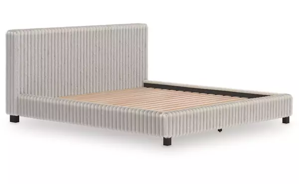 zuraleus white california king uph rails by ashley