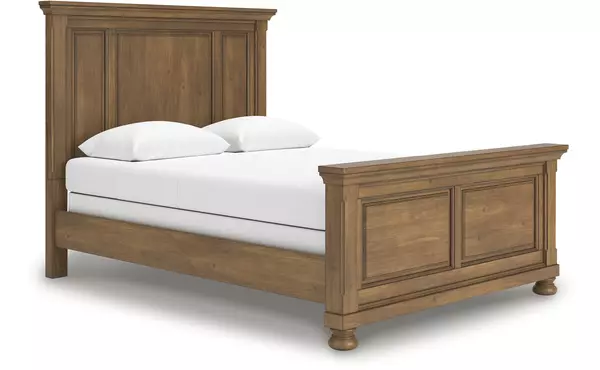 feddinger medium brown queen panel headboard by ashley