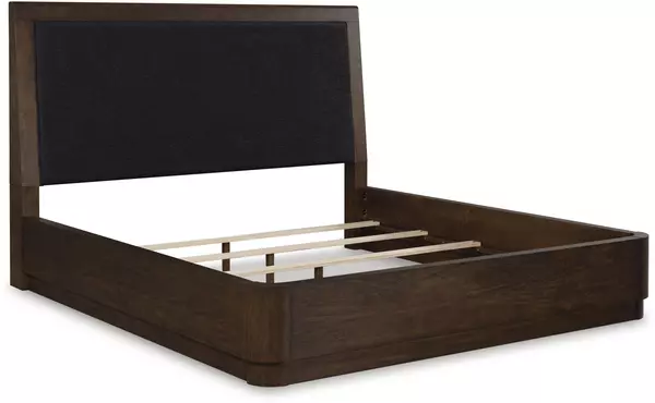 dilenno dark brown queen/king panel rails by ashley
