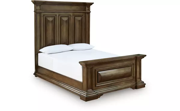 frantanna brown queen panel footboard by ashley