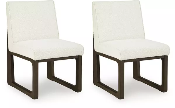 radkin burnished brown dining uph side chair (2/cn) by ashley