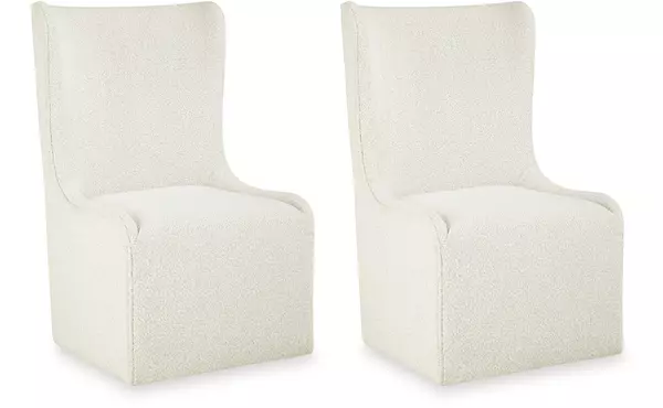 radkin burnished brown dining uph side chair (2/cn) by ashley