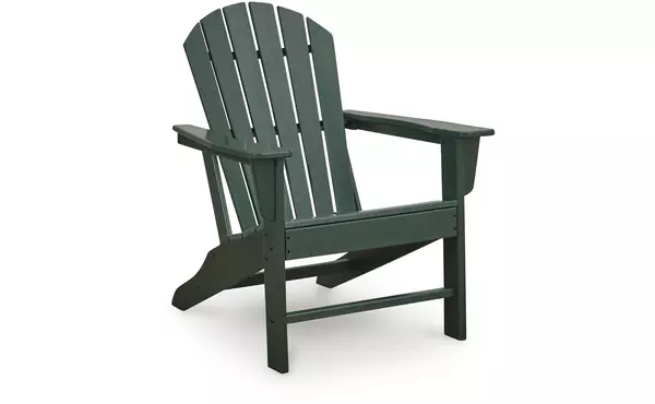 sundown shores green adirondack chair by ashley