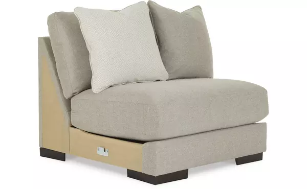 lyndeboro wicker armless chair by ashley