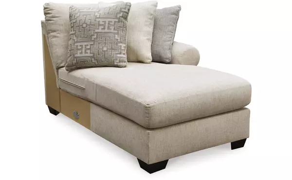 carnaby linen raf corner chaise by ashley