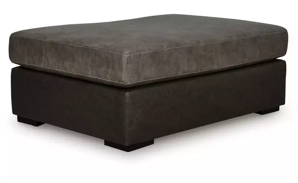 castille way fossil oversized accent ottoman by ashley