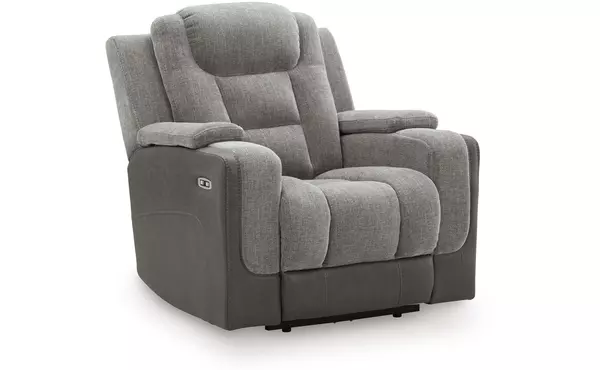 mixed motion shadow pwr recliner/adj headrest by ashley