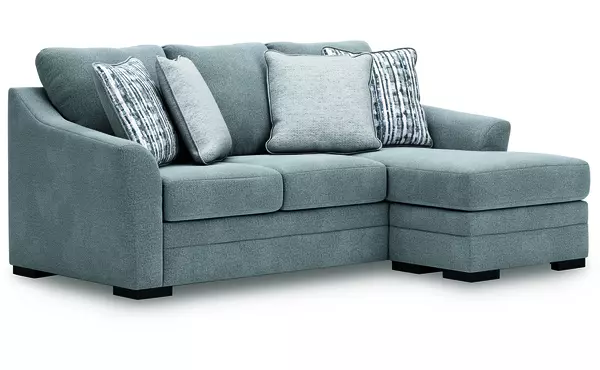 lealand heights steel sofa chaise by ashley