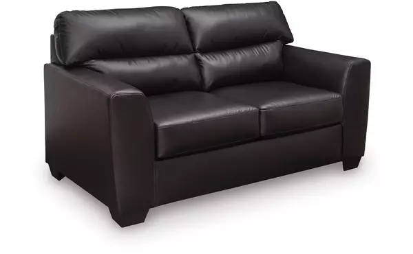 glennbre midnight loveseat by ashley