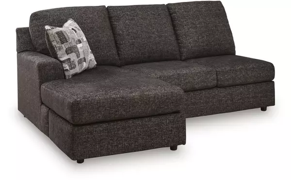 lentiz onyx laf sofa chaise by ashley