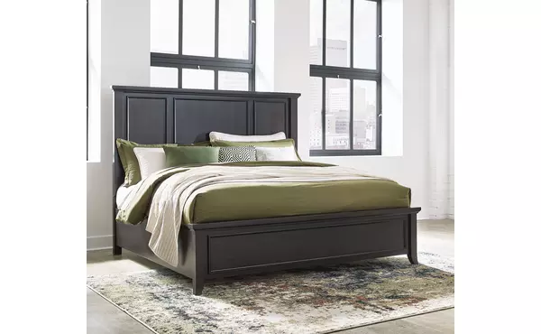 king/cal king panel headboard by ashley