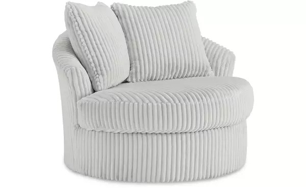 swivel accent chair by ashley