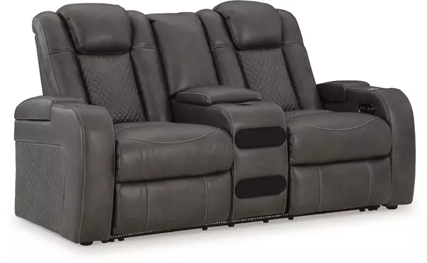 pwr rec loveseat/con/adj hdrst by ashley
