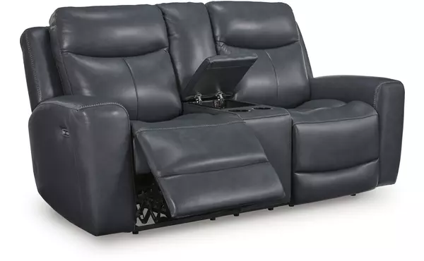 pwr rec loveseat/con/adj hdrst by ashley