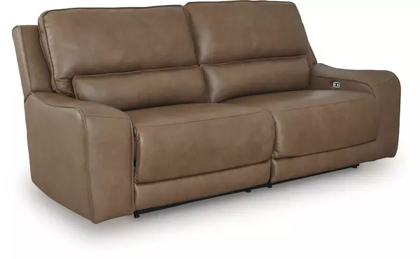 2 seat pwr rec sofa adj hdrest by ashley