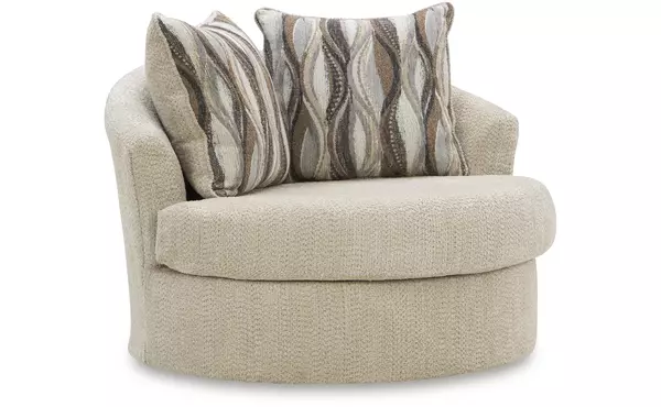 swivel accent chair by ashley