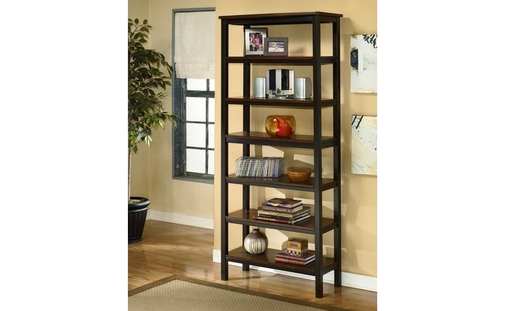 H521-17  LARGE BOOKCASE-HOME OFFICE-FLETCHER