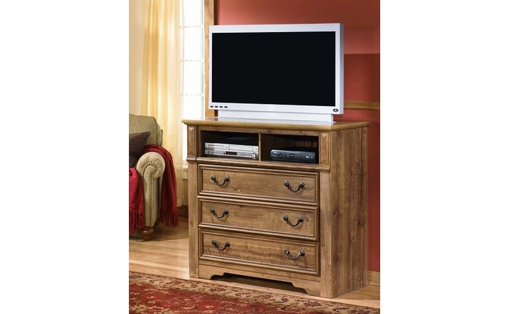 B170-39  MEDIA CHEST-MASTER BEDROOM-WHIMBREL FORGE