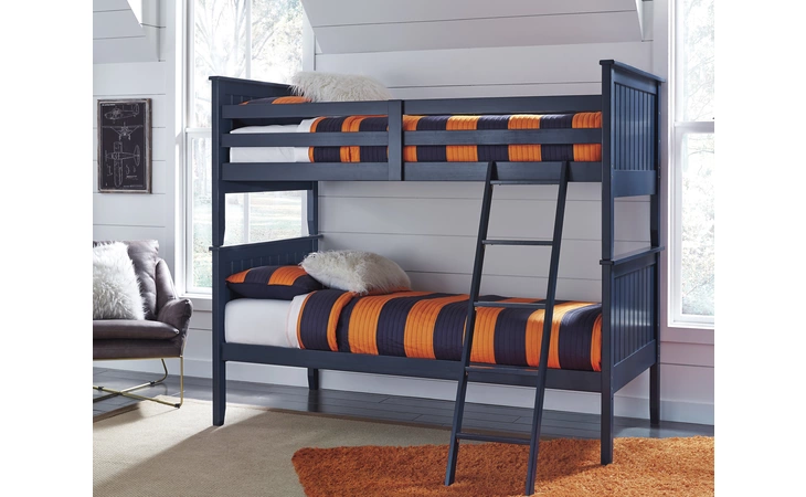 B103-59R Leo TWIN BUNK BED RAILS AND LADDER