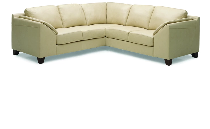 7749314 Leather CATO ARMLESS LOVESEAT