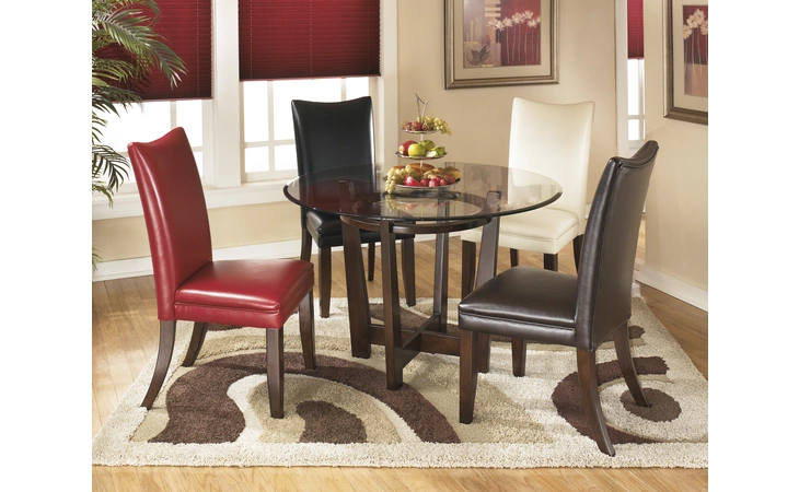 D357-15 Charrell - Multi ROUND DINING ROOM TABLE