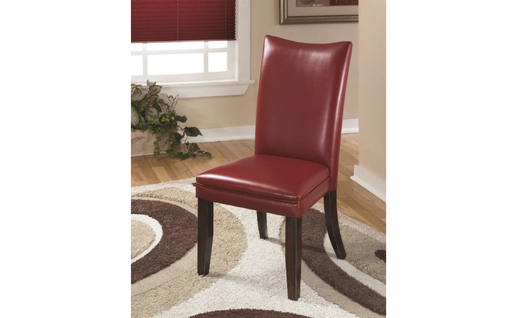 D357-03 Charrell - Multi DINING UPH SIDE CHAIR (2 CN) CHARRELL RED DINING
