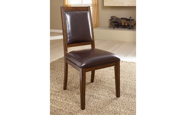 D696-01 HOLLOWAY DINING UPH SIDE CHAIR (2 CN)