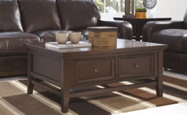 cocktail tbl w/4 stools (5/cn) by ashley