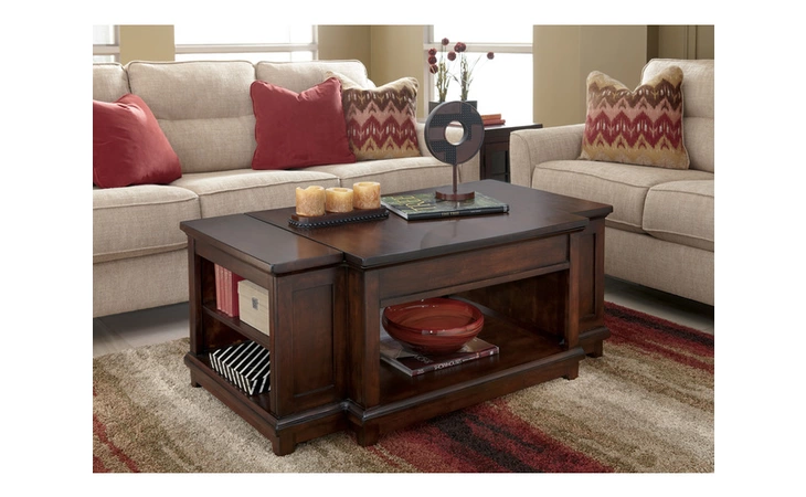 T684-9  LIFT TOP COFFEE TABLE-OCCASIONAL-HODGENVILLE