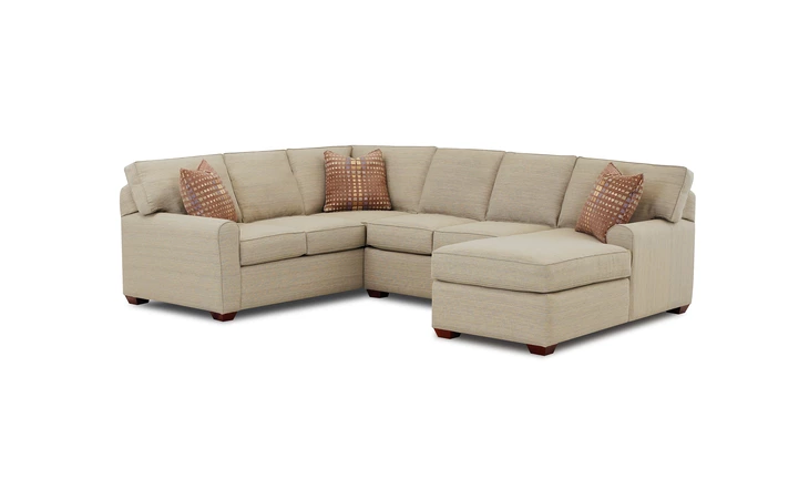 K54400L CHASE  CHAISE LOUNGE - 1 ARM LEFT FACING HYBRID