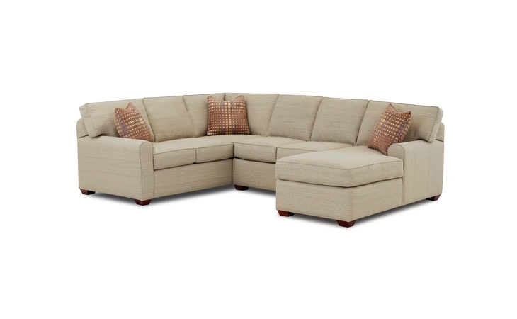 K54400R SCHS SOFA CHAISE - 1 ARM RIGHT FACING HYBRID KLAUSSNER | PALLISER  K54400R SCHS