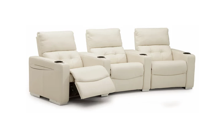 414584R Leather VOX ARMLESS LOVESEAT, MANUAL