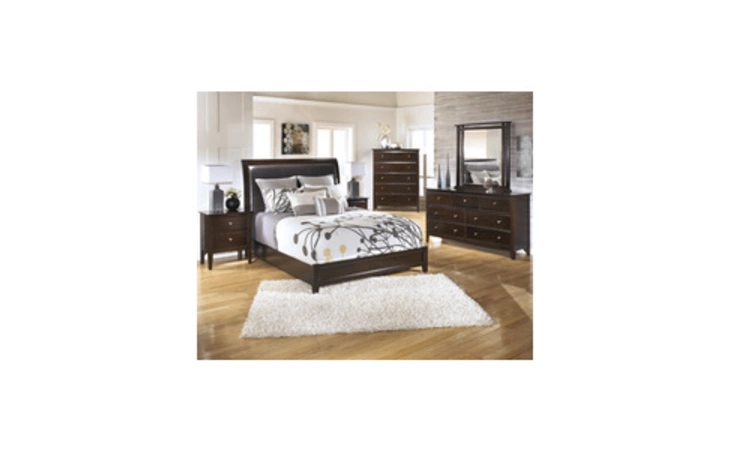 B538-92 TEMPLENZ TWO DRAWER NIGHT STAND