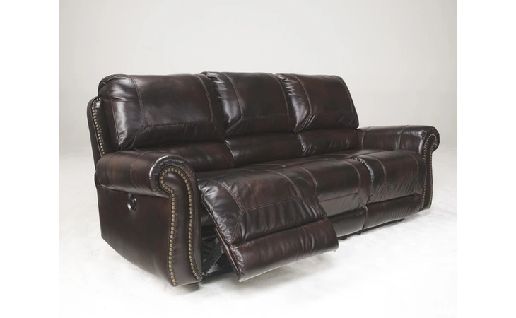 2100087 Leather D RECLINING POWER SOFA