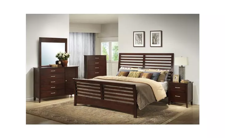C2134A-030-5DCH  CHEST CHERRY 5 DRAWERS