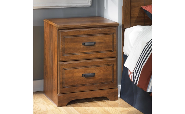 B228-92 Barchan TWO DRAWER NIGHT STAND/BARCHAN