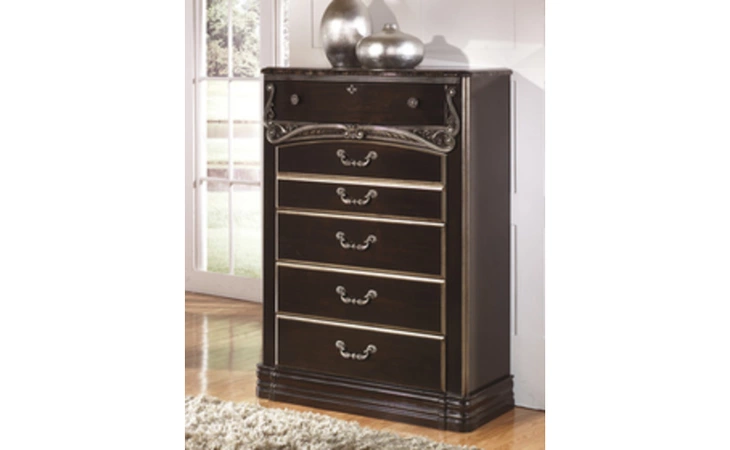 B334-46 HOPEDALE FIVE DRAWER CHEST
