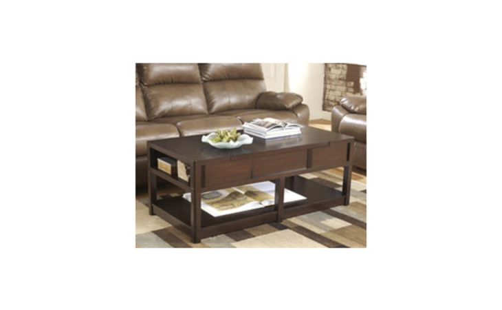 T538-9 TEMPLENZ LIFT TOP COFFEE TABLE