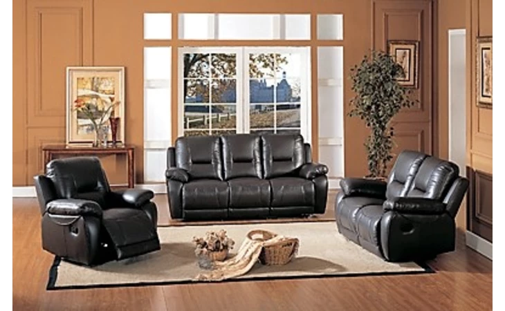 8898L Leather RECLINER LOVESEAT LEATHER PVC