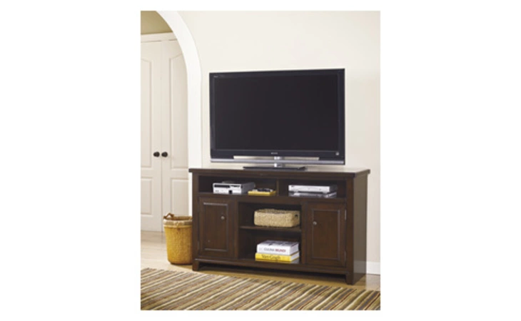 W695-68 HINDELL PARK LG TV STAND W FIREPLACE OPTION