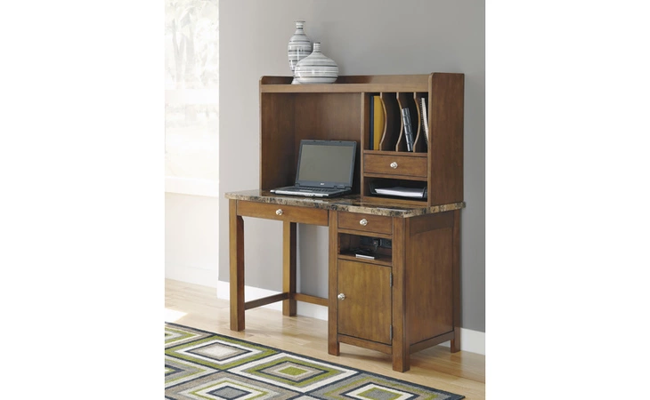 H158-25 THEO HOME OFFICE DESK AND HUTCH
