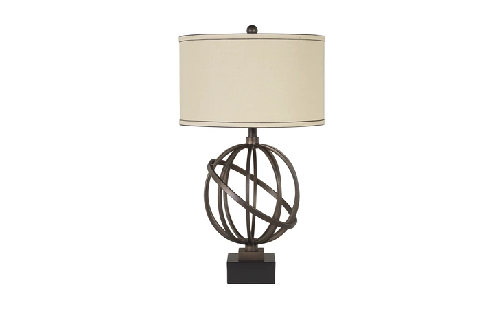 L211894 SHADELL METAL TABLE LAMP (2 CN)